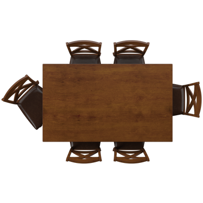 Thornton II 7 Piece Rectangular Table Set