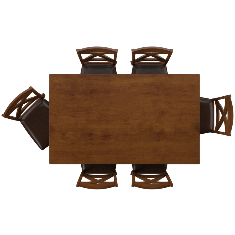 Thornton II 7 Piece Rectangular Table Set