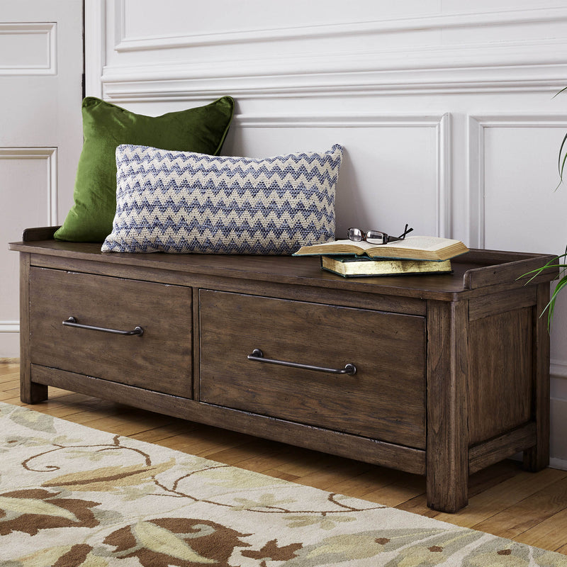 Sonoma Road Storage Hall Bench