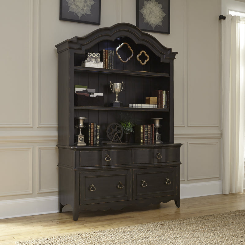3 Piece Desk & Hutch Set (493-HO-3DH)