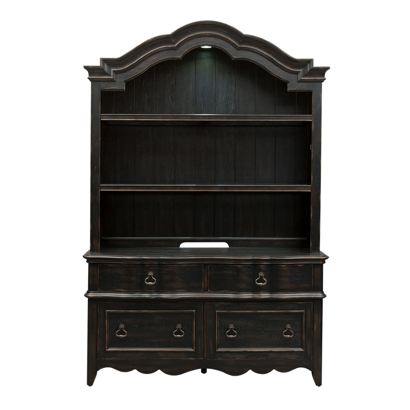 3 Piece Desk & Hutch Set (493-HO-3DH)