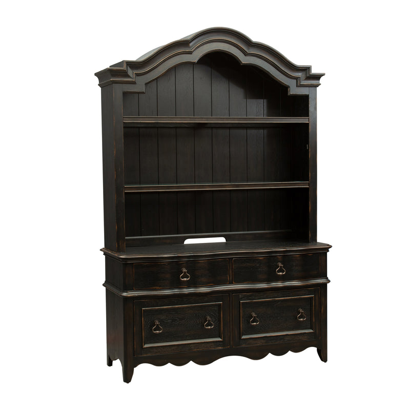 3 Piece Desk & Hutch Set (493-HO-3DH)