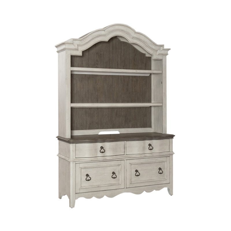 Credenza & Hutch (493W-HO-CHS)