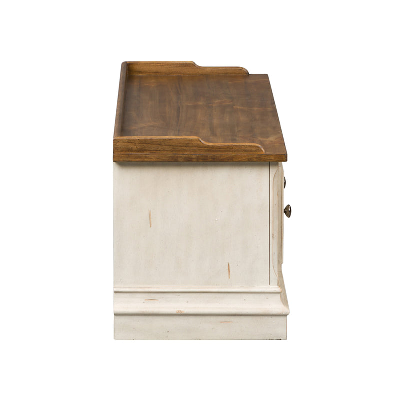 Morgan Creek Storage Hall Bench