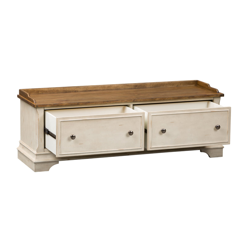 Morgan Creek Storage Hall Bench