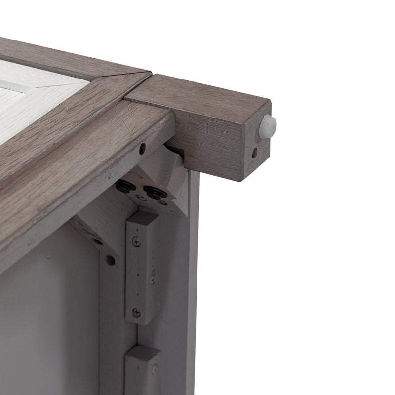Palmetto Heights 2 Drawer Nightstand w/ Charging Station