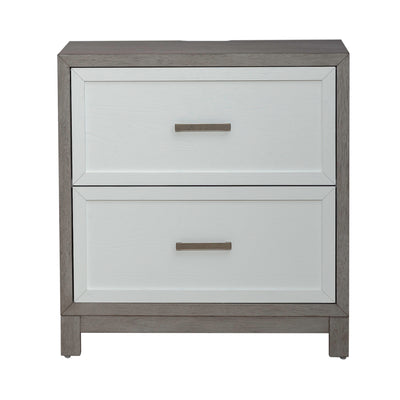 Palmetto Heights 2 Drawer Nightstand w/ Charging Station