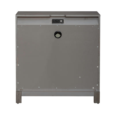 Palmetto Heights 2 Drawer Nightstand w/ Charging Station