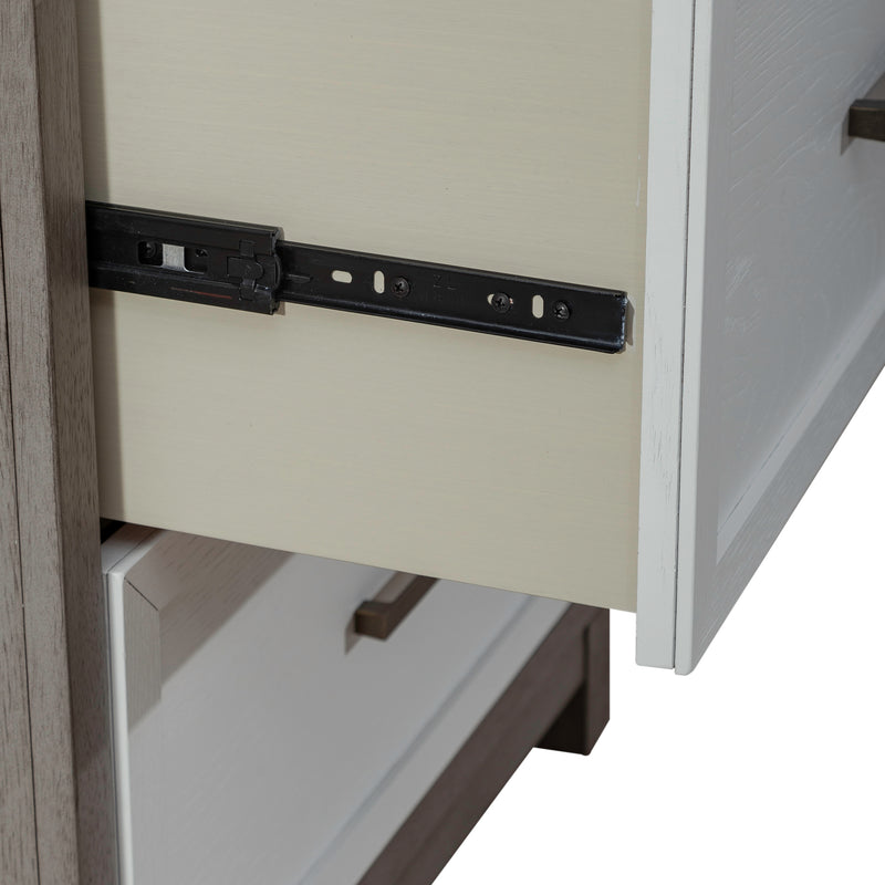 Palmetto Heights 2 Drawer Nightstand w/ Charging Station