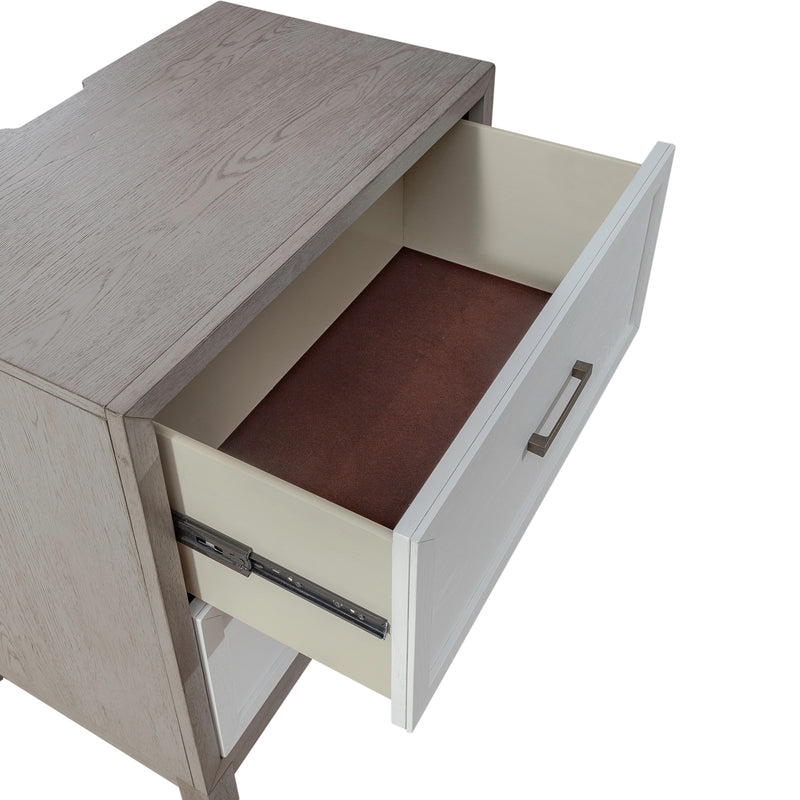 Palmetto Heights 2 Drawer Nightstand w/ Charging Station