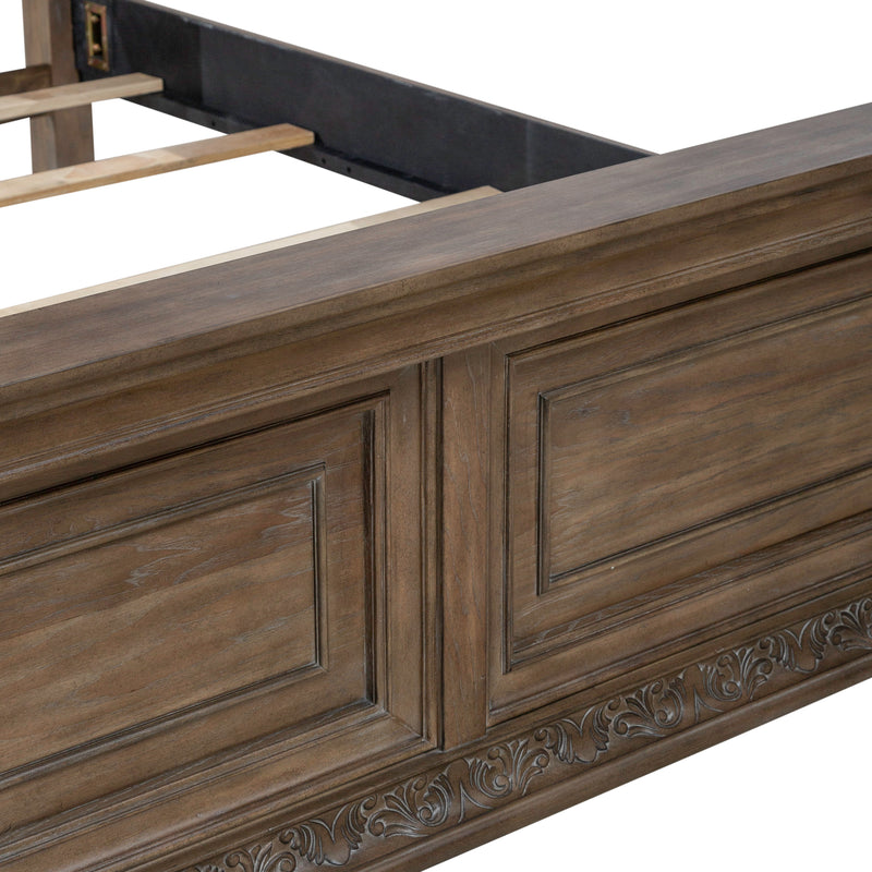 King Panel Bed (502-BR-KPB)