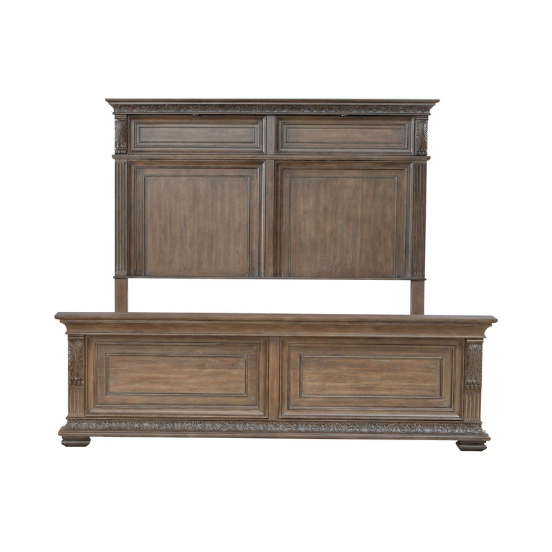 King Panel Bed (502-BR-KPB)
