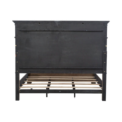 King Panel Bed (502-BR-KPB)