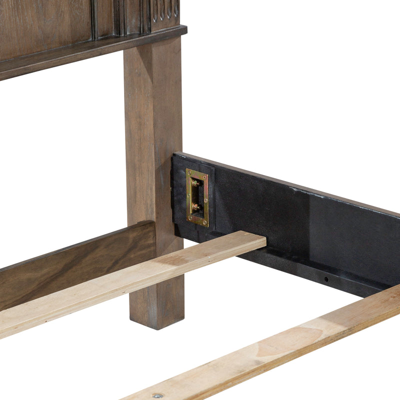 King Panel Bed (502-BR-KPB)