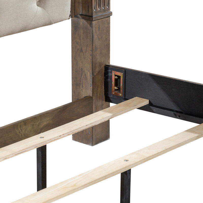 King Poster Bed (502-BR-KPS)