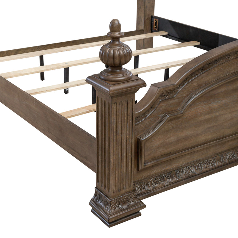 King Poster Bed (502-BR-KPS)