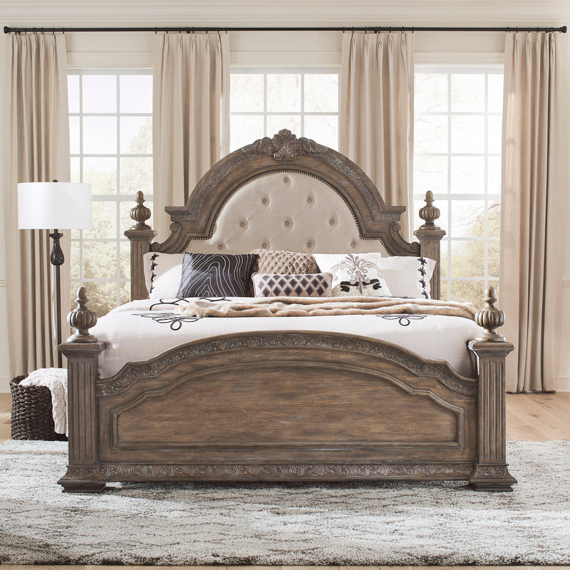 King Poster Bed (502-BR-KPS)