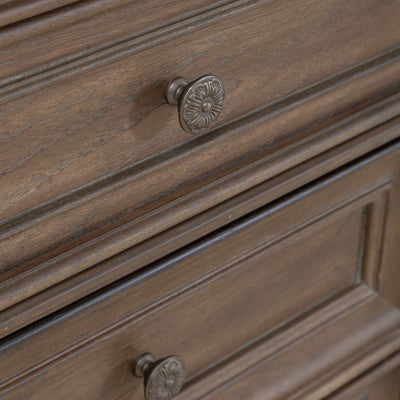 Carlisle Court 3 Drawer Night Stand with Charging Station