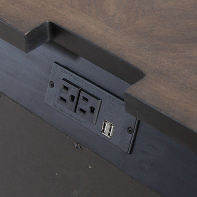 Carlisle Court 3 Drawer Night Stand with Charging Station