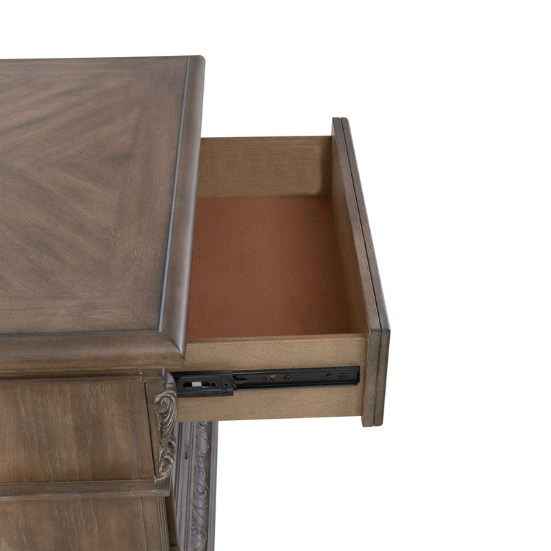 Carlisle Court 3 Drawer Night Stand with Charging Station