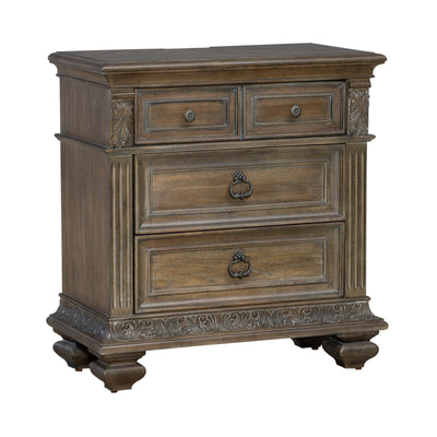 Carlisle Court Bedside Chest w/ Charging Station