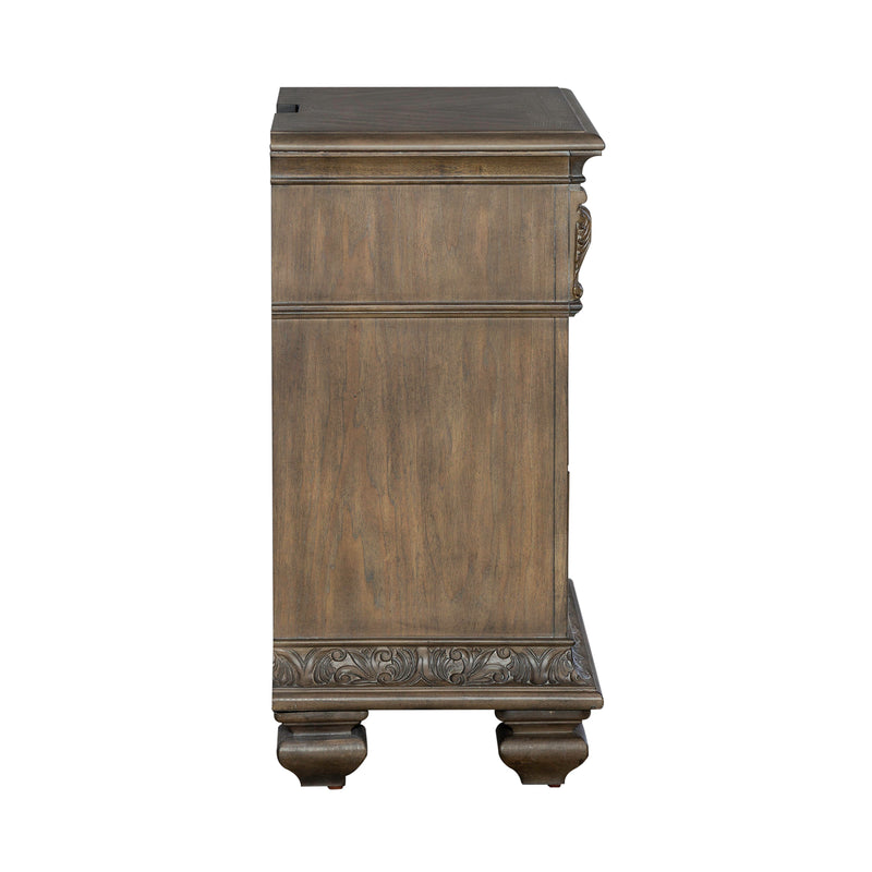 Carlisle Court Bedside Chest w/ Charging Station