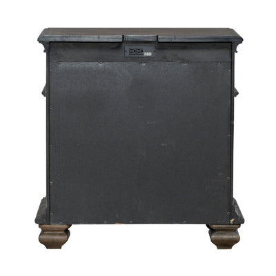 Carlisle Court Bedside Chest w/ Charging Station