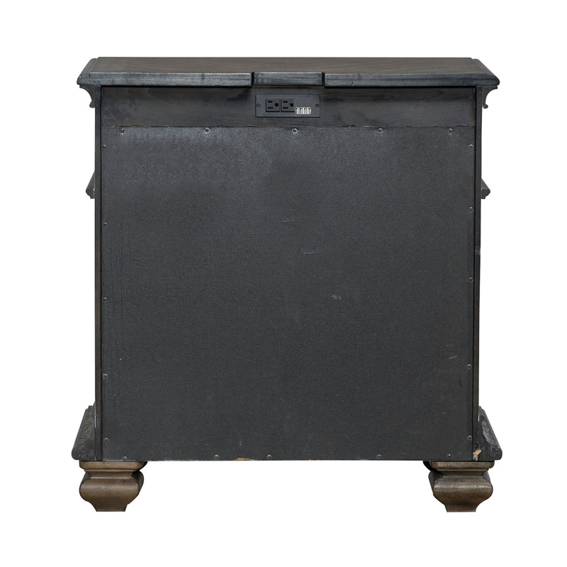 Carlisle Court Bedside Chest w/ Charging Station
