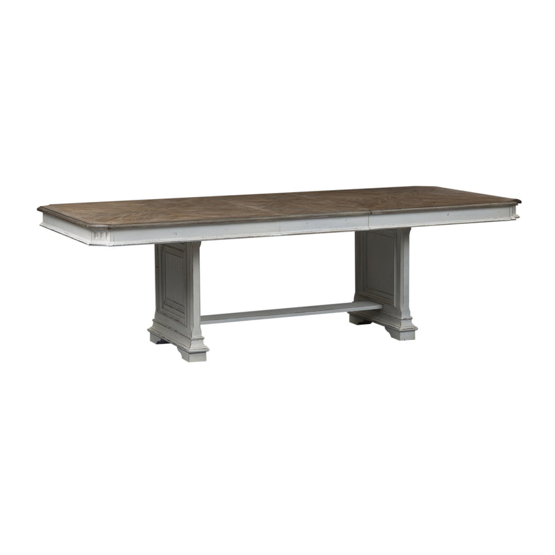 5 Piece Trestle Table Set (520-DR-5TRS)