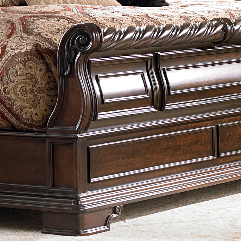 Queen Sleigh Bed (575-BR-QSL)