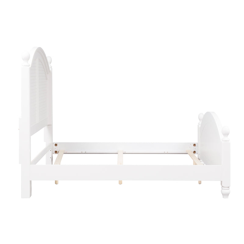 Queen Poster Bed (607-BR-QPS)