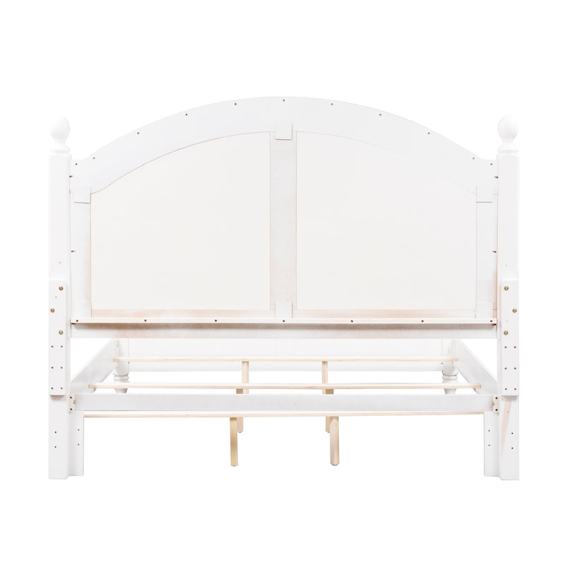 Queen Poster Bed (607-BR-QPS)