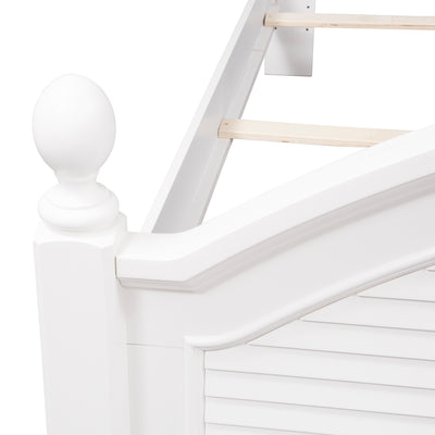 Queen Poster Bed (607-BR-QPS)