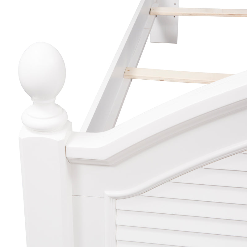 Queen Poster Bed (607-BR-QPS)