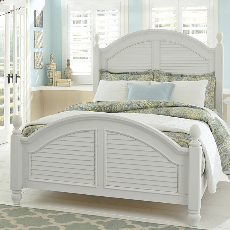 Queen Poster Bed (607-BR-QPS)