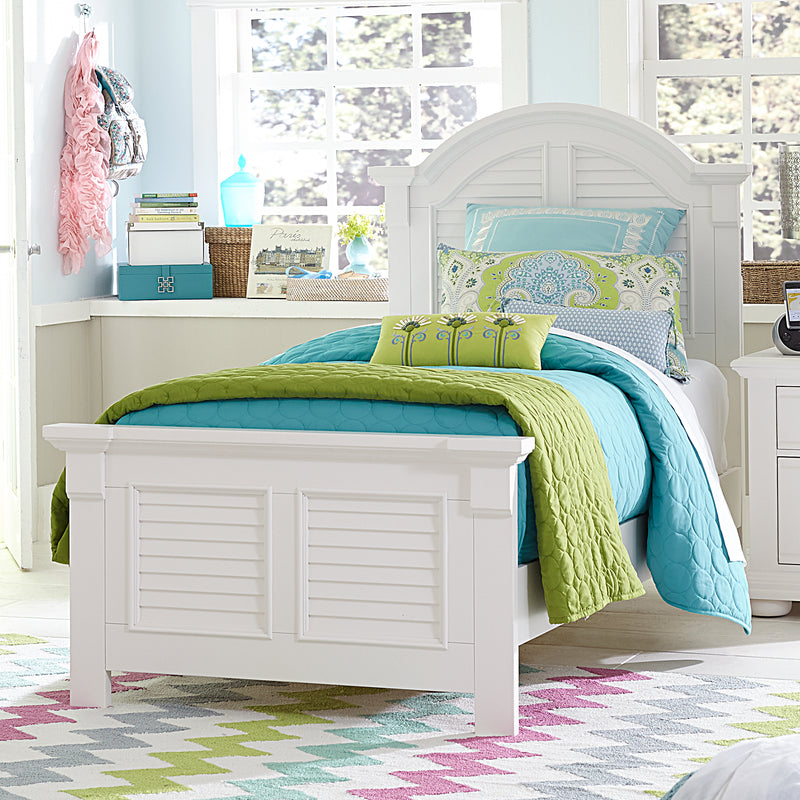 Twin Panel Bed (607-YBR-TPB)