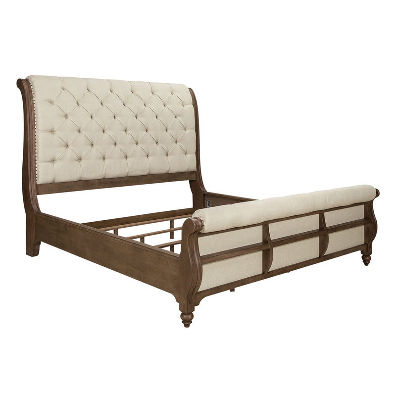 King Sleigh Bed (615-BR-KSL)