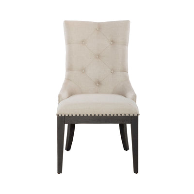 Americana Farmhouse Uph Shelter Side Chair- Black (RTA)