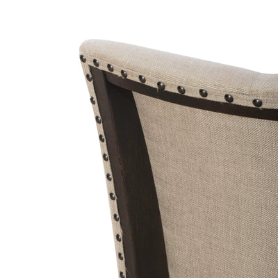 Americana Farmhouse Uph Shelter Side Chair- Black (RTA)
