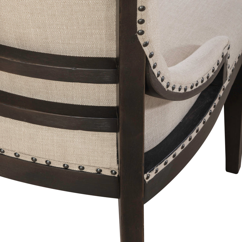 Americana Farmhouse Uph Shelter Side Chair- Black (RTA)