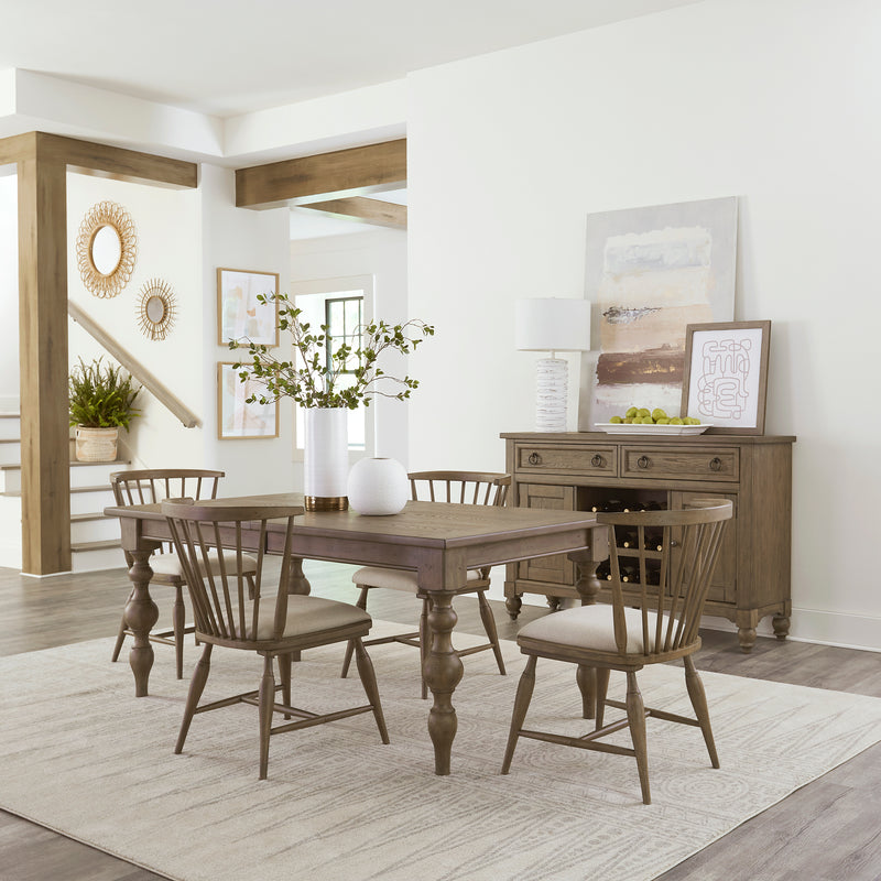 5 Piece Rectangular Table Set (615-CD-5RLS)