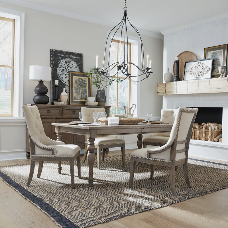 5 Piece Leg Table Set (615-DR-5LTS)
