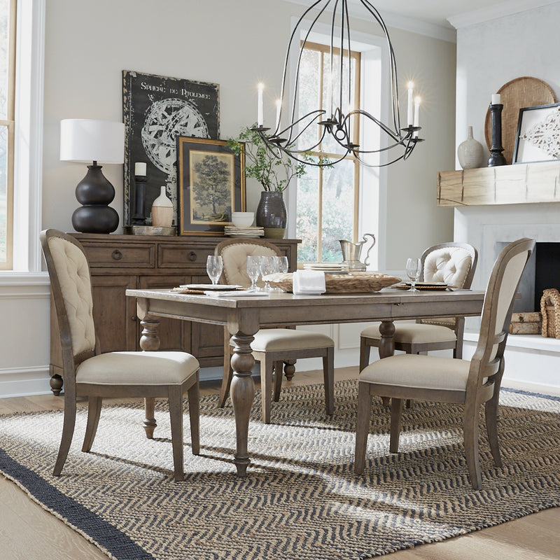 Opt 5 Piece Leg Table Set (615-DR-O5LTS)