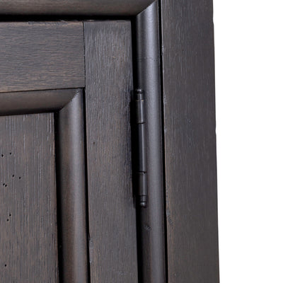 Americana Farmhouse Hall Buffet- Black