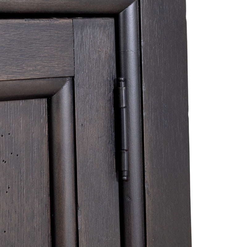 Americana Farmhouse Hall Buffet- Black