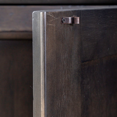 Americana Farmhouse Hall Buffet- Black