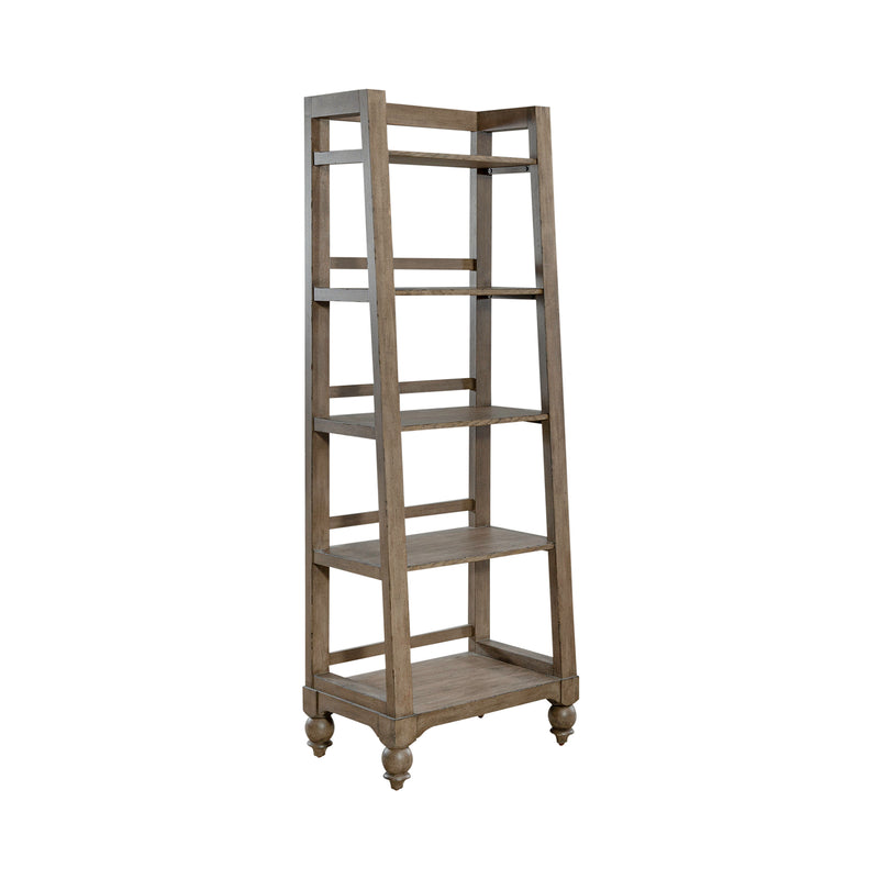 Americana Farmhouse Leaning Pier Bookcase