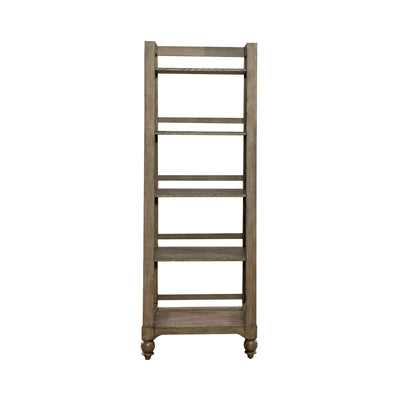 Americana Farmhouse Leaning Pier Bookcase