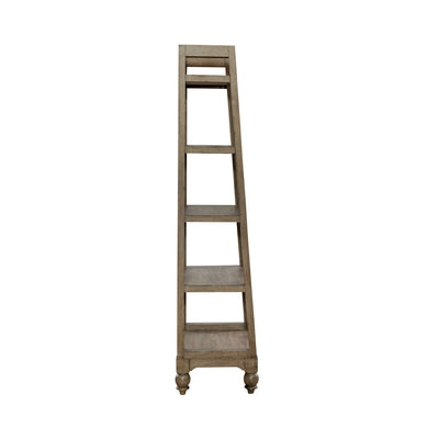 Americana Farmhouse Leaning Pier Bookcase