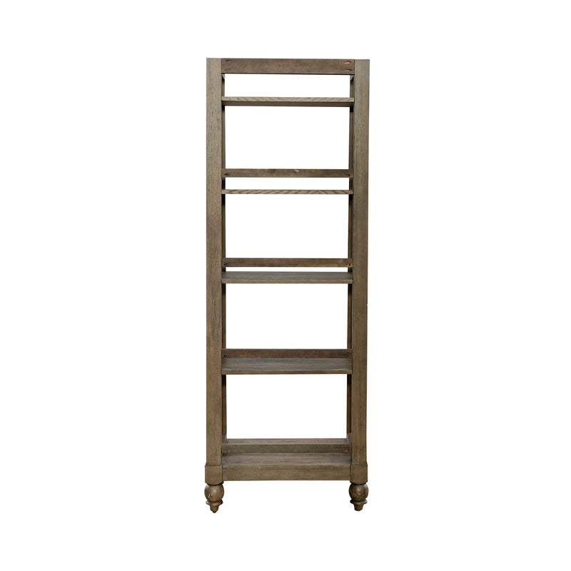 Americana Farmhouse Leaning Pier Bookcase